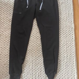 Figs Black Zamora Jogger Scrub Pants